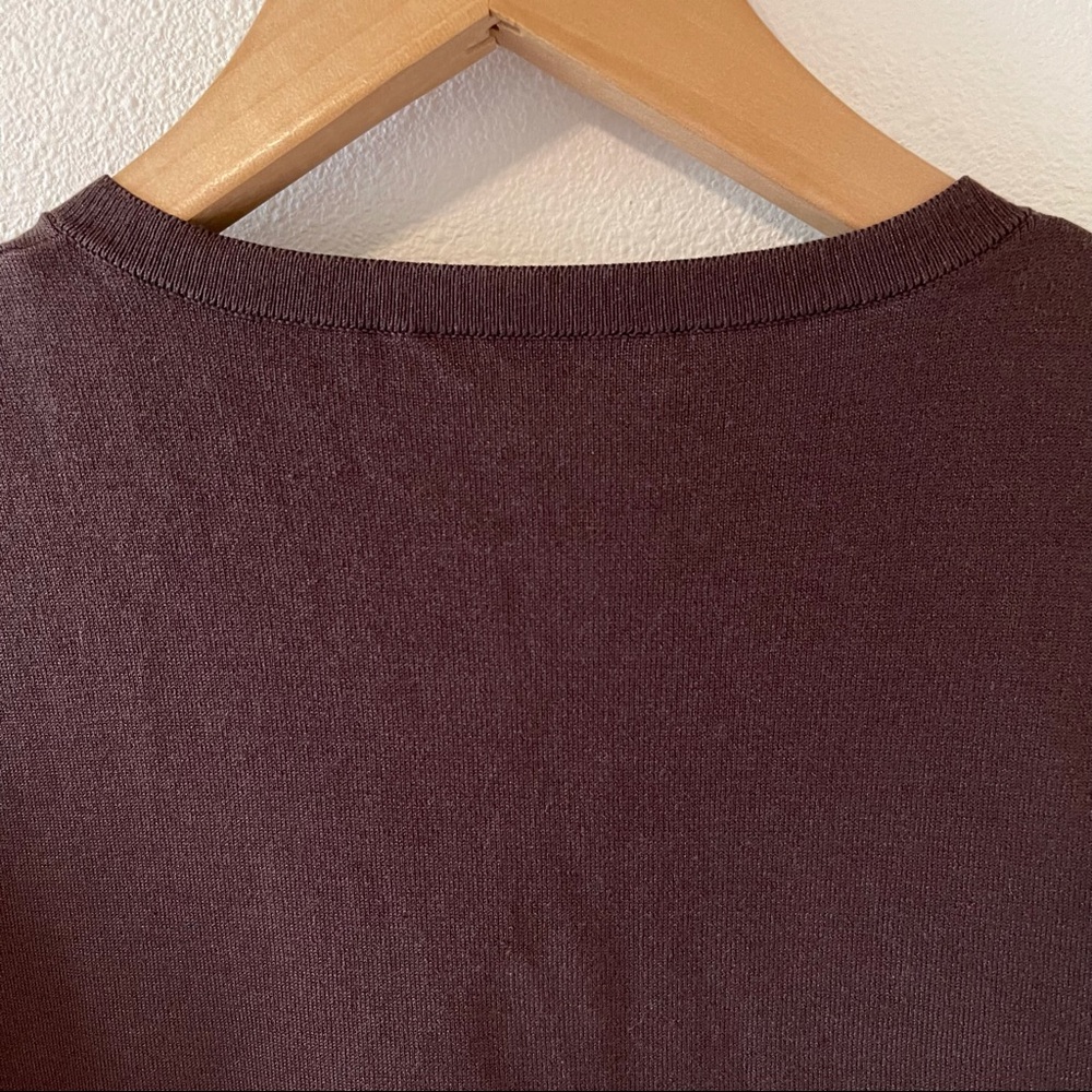 Pendleton Silk Blend Short Sleeve Button Cardigan… - image 6